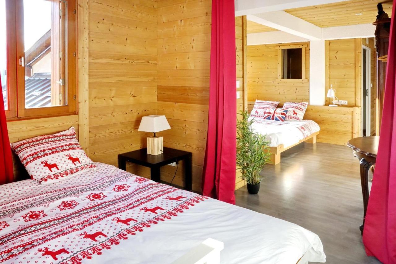 Chalet Hotel La Tuviere Bike Inn سان-جان-دي-موريين المظهر الخارجي الصورة