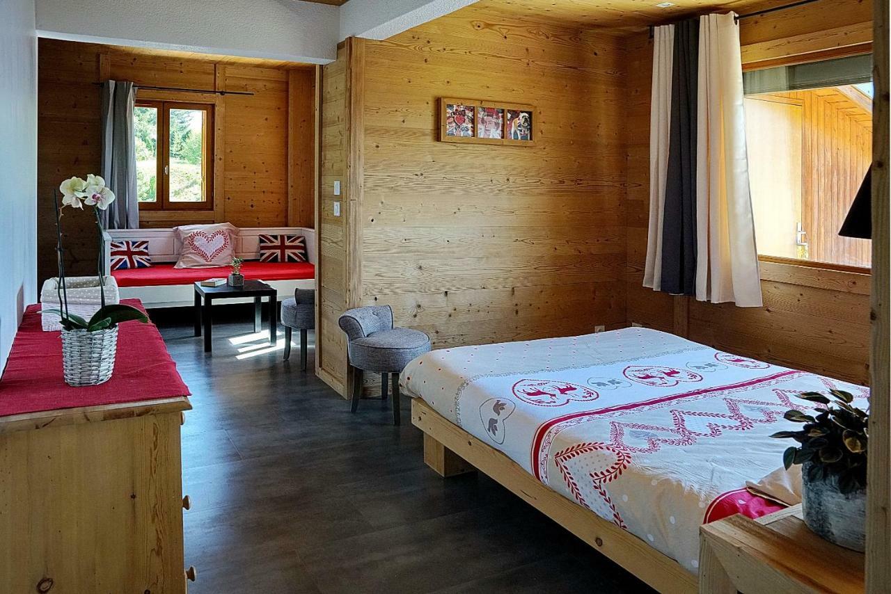 Chalet Hotel La Tuviere Bike Inn سان-جان-دي-موريين المظهر الخارجي الصورة