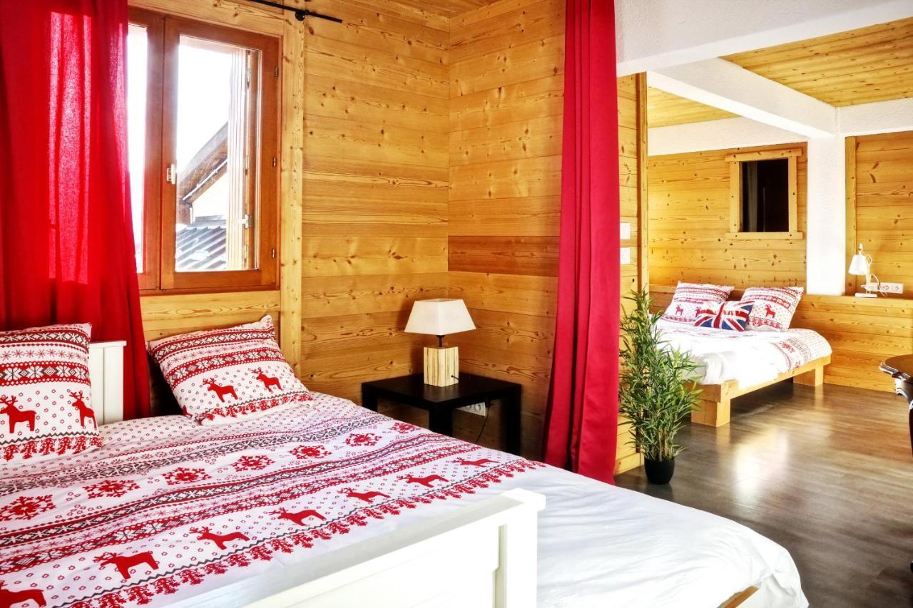 Chalet Hotel La Tuviere Bike Inn سان-جان-دي-موريين المظهر الخارجي الصورة
